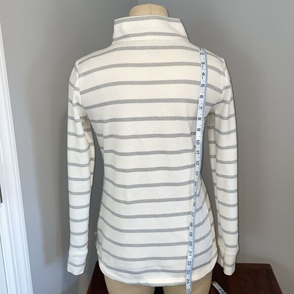 TALBOTS T by TALBOTS SUPER-SOFT JERSEY MOCKNECK TEE - SIZE XS - Picture 4 of 10